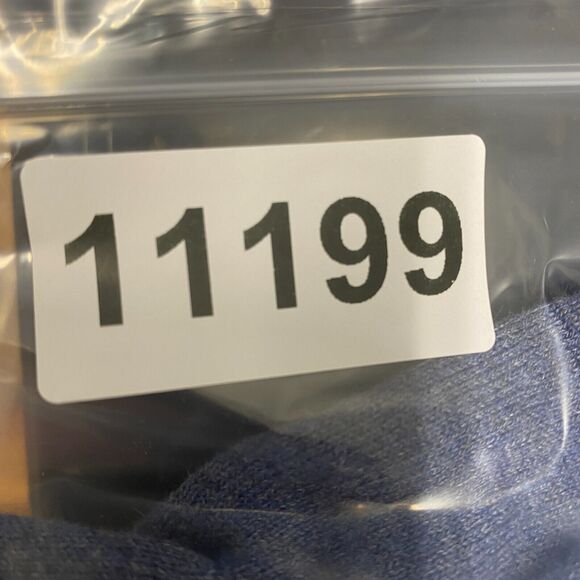 J Jill Sweater Womens S Blue Cardigan Duster Button Up V Neck Pockets Cotton - Picture 8 of 8